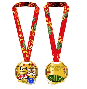 Huy chương chạy bộ Tet 2020 -