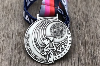 Huy chương đạp xe SGC Challenge 2020 -