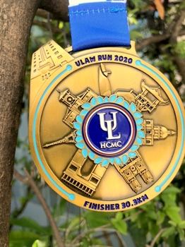 Huy chương chạy bộ ULaw Run -