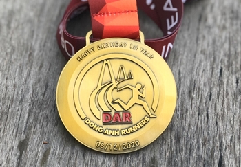 Huy chương chạy bộ Đông Anh Runner -