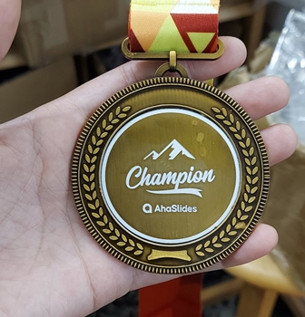 Huy chương tùy chỉnh CHAMPION -