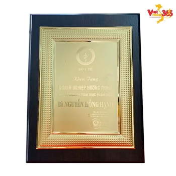 Bảng khen tặng doanh nghiệp -