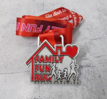 Huy chương Family Fun Run -