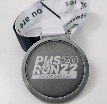 Huy chương tùy chỉnh Run 2022 Chạy Đi Chờ Chi -