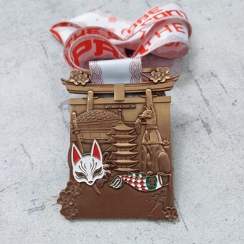 Huy chương RUN AROUND THE WORLD - JAPAN -