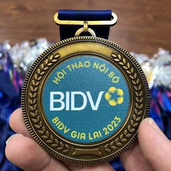 Huy chương In Uv BIDV -