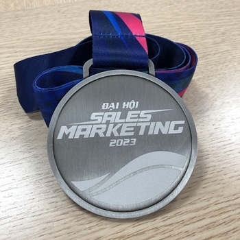 Huy chương khắc laser Đại hội Sales -