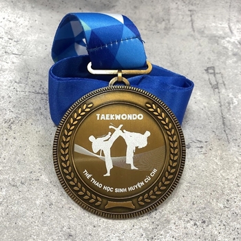 Huy chương khắc laser Taekwondo -