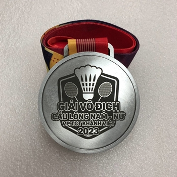 Huy chương khắc đen Giải Vô Địch Cầu Long -