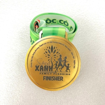 Huy chương khắc Sống Xanh 2023 -