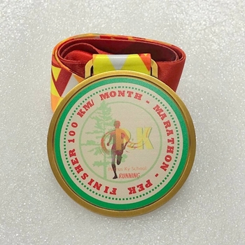 Huy chương In Uv Month - Marathon -