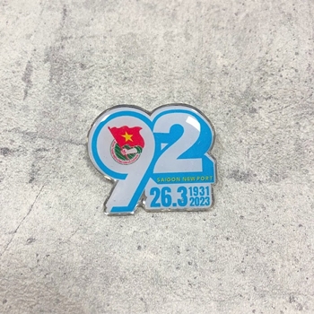 Huy hiệu cài áo số 125 -