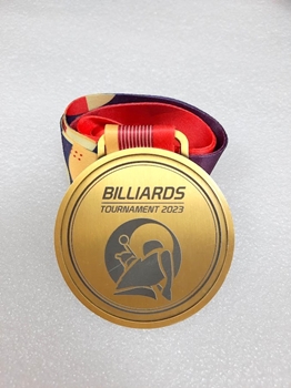 Huy chương khắc laser Billiards -