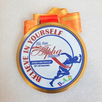 Huy chương In Uv Believe In Yourself -