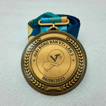 Huy chương khắc laser Bóng Bàn -