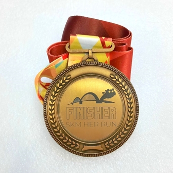 Huy chương khắc laser Her Run -