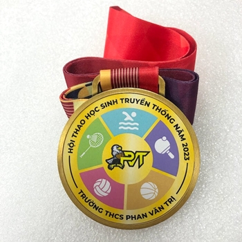 Huy chương dán decal RT -