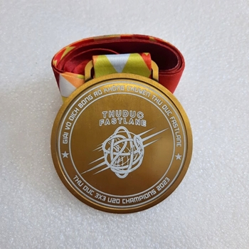 Huy chương khắc laser Thu Duc FastLane -