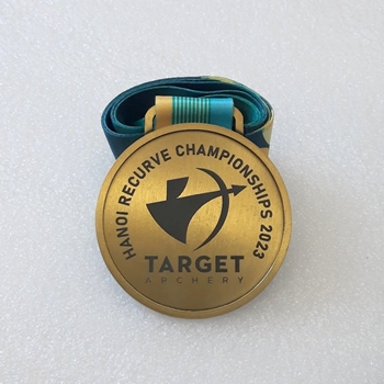 Huy chương khắc laser Target -