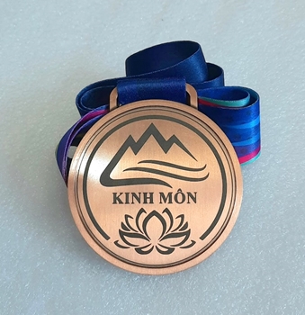 Huy chương khắc laser Kinh Môn -