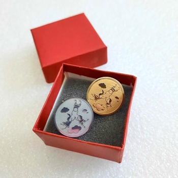 Huy hiệu cài áo số 143 -