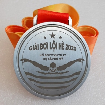 Huy chương khắc laser Bơi Lội -
