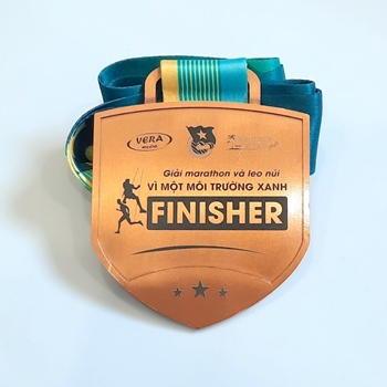 Huy chương khắc laser Môi Trường Xanh -