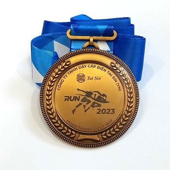 Huy chương khắc laser Run 2023 -