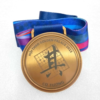 Huy chương khắc laser Hội Thao Golden -