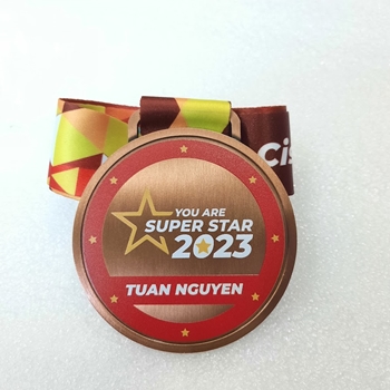 Huy chương In Uv You Are Super Star -
