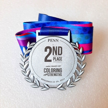 Huy chương khắc laser Coloring -