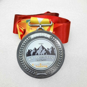 Huy chương In Uv Cyber Security Trekking -