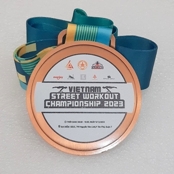 Huy chương In Uv Street Work Out -