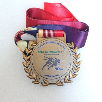 Huy chương In Uv SBA Running -