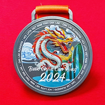 Huy chương In Uv Bước Chân Của Rồng -