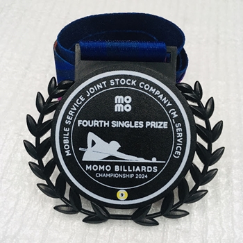 HUY CHƯƠNG IN UV MÀU MOMO BILLIARD -