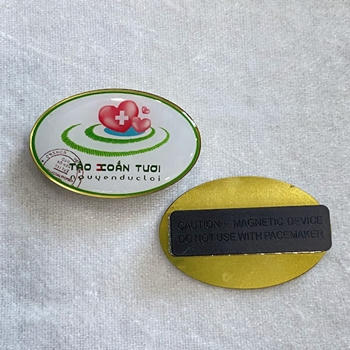 Huy hiệu cài áo số 168 -