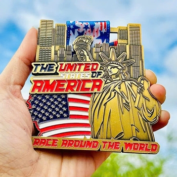 HUY CHƯƠNG RACE AROUND THE WORLD - MỸ -